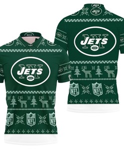 Fans Skull All Over Print 3D Polo Shirt For New York Jets Fans - Edgy Style