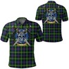 Farquharson Modern Tartan Polo Shirt - Scottish Golfing Excellence