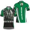 Fear The Green Polo Shirt With Celtics Design - Ideal Gift