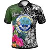 Federated States Of Micronesia Custom Tribal Tuna Fish Polo Shirt For Men