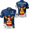 Fennison Scottish Family Crest Golf-Style Polo Shirt - Unique Gift For Golf Fans