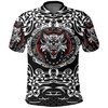 Fenrir Wolf Viking Personalized Polo T-Shirt - Perfect Gift For Viking Enthusiasts