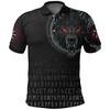 Fenrir Wolf Viking Personalized Polo T-Shirt - Unique Gift For Mythology Lovers
