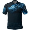 Fenrir Wolf Viking Polo Shirt - Bold And Powerful Design For Men