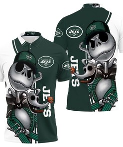 Festive Design Nfl Christmas 3D Polo Shirt For New York Jets Fans - Festive Design