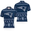 Festive Design - Nfl Christmas All Over Print Polo Shirt For New England Patriots Fans