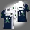 Fighting Irish Fan All Over Print Polo Shirt - Personalized Gift For Notre Dame Fans