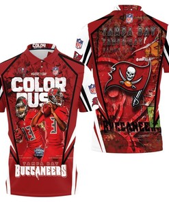 Fire Skull Raised The Red Nfc South Division Champions Super Bowl 2021 Personalized Polo Shirt