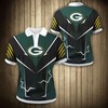 Flame On! Green Bay Packers Polo Shirt For The Bold Fan