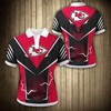 Flame Polo Shirt For Kansas City Chiefs Enthusiasts