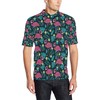 Flamingo Print Pattern Men'S Polo Shirt - Make A Statement With Style