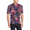 Flamingo Tropical Pattern Men'S Polo Shirt - Embrace The Summer Vibes