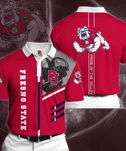 Fresno State Bulldogs No31 3D All Over Print Polo Shirt - Personalized And Stylish
