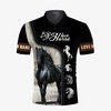 Friesian Horse Riding 3D All Over Print Polo Shirt - Personalized For Equestrian Fans