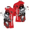 Fun And Festive Arizona Cardinals Jack Skellington And Zero Polo Shirt