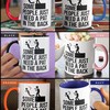 Funny Adult Pat On The Back Mug, Offensive Sarcasm Coffee Cup, Hilarious Stick Man Figures Tea Mug, Sarcastic Humor Gift
