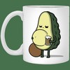 Funny Beer Belly Valentine's Day Coffee Mug Set for Couples