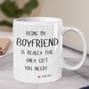 Funny Boyfriend Mug for Him - Valentine's Mug Set - Birthday Mug