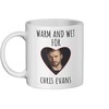 Funny Chris Evans Fan Double Mug Valentine's Day Gift Ideas
