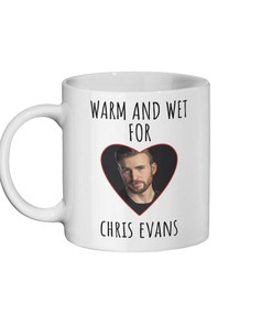 Funny Chris Evans Fan Double Mug Valentine's Day Gift Ideas
