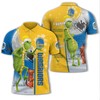 Funny Christmas The Grinch Golden State Warriors Nba Unisex 3D All Over Print Polo Shirt