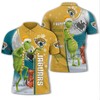 Funny Christmas The Grinch Jacksonville Jaguars Nfl Unisex 3D All Over Print Polo Shirt