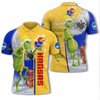 Funny Christmas The Grinch Kansas Jayhawks Ncaa Unisex 3D Polo Shirt - Personalized And Fashionable Fan Apparel