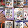 Funny Coworker Scheduler Mug, Retirement Gift for Women, Happy Retirement Office Tea Cup