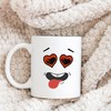 Funny Face Mug - Valentines Day Gift Idea - Personalized Mug