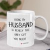 Funny Husband Mug - Gift For Husband - Valentines Day Mug For Him - Anniversary Mug - Husband Birthday Gift