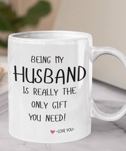 Funny Husband Mug - Gift For Husband - Valentines Day Mug For Him - Anniversary Mug - Husband Birthday Gift