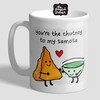 Funny Indian Food Mug with Pun Quote - You're The Chutney To My Samosa Valentines Day Gift Idea