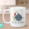 Funny Valentine Mug for Boyfriend & Girlfriend - I've Met My Match