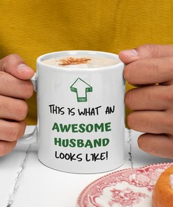 Funny Valentines Mug - Perfect Gift for Husband or Him - Hilarious Husband Coffee Cup