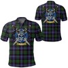 Galbraith Modern Tartan Golf Shirt - Scottish Golfing Excellence