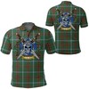 Gayre Tartan Polo Shirt - Celtic Scottish Warrior Clothing For Golfers