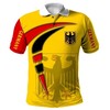 Germany Flag Golf Polo Shirt - Perfect For Golf Enthusiasts