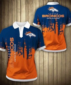 Get A Classic Gift For Fans With Denver Broncos Fan 3D Polo Shirt With Classic Logo