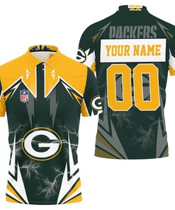 Get Festive With Personalized Funny Christmas The Grinch Green Bay Packers Nfl I Hate Morning People 3D Polo Shirt