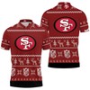 Get In The Christmas Spirit With San Francisco 49Ers Christmas 3D All Over Print Polo Shirt - Gift For Nfl Fans