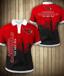 Get Ready For Gameday With Arizona Cardinals 3D Polo Shirt