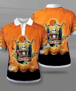Get Spooky With Halloween Cleveland Browns 3D Polo Shirt