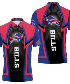 Gift For Fans Buffalo Bills  Tshirt Jersey 3D Polo Collar Shirt