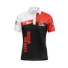 Give The Gift Of Fashion With Women'S Cleveland Browns Button Up Polo Shirt