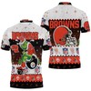 Give The Gift Of Laughs With Cleveland Browns Grinch In Toilet Christmas 3D Polo Shirt