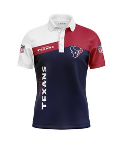 Give The Gift Of Style With Women'S Houston Texans Button Up Polo Shirt Upgrade