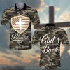 God'S Got My Back Polo Shirt - Comforting Gift For Christian Fans Of Polo Shirts