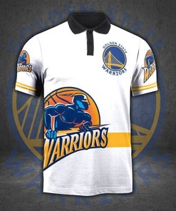 Golden State Warriors 3D Polo Shirt - A Must-Have For Nba Fans And Sports Enthusiasts