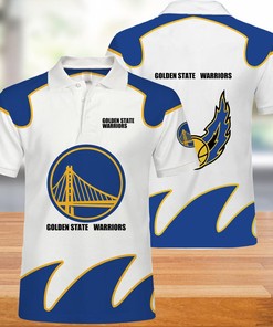 Golden State Warriors Button Up Polo Shirt - Ideal For Nba Fans And Sports Lovers