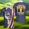 Golf And Beer That'S Why I'M Here Polo Shirt - Fun Gift For Golf And Beer Lovers